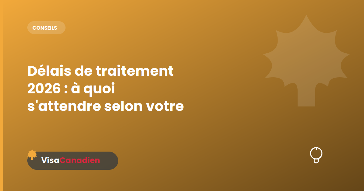Délais de traitement 2026 : à quoi s'attendre selon votre programme
