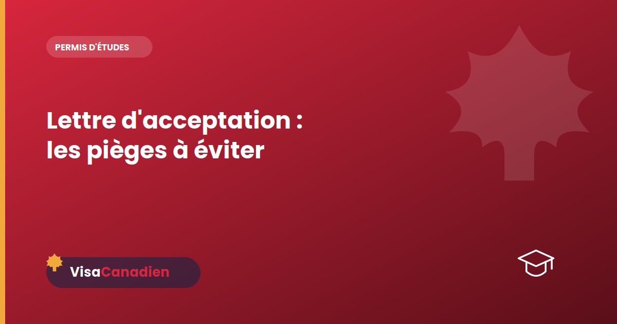 Lettre d'acceptation : les pièges à éviter